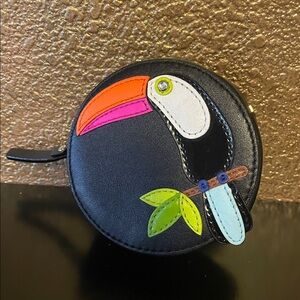 KATE SPADE TOUCAN COIN CASE RARE!
